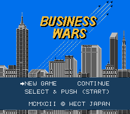 Game Business Wars (Dendy - nes)
