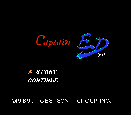 Game Captain Ed (Dendy - nes)