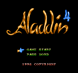 Game Aladdin 4 (Dendy - nes)
