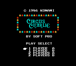 Game Circus Charlie (Dendy - nes)