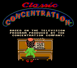 Game Classic Concentration (Dendy - nes)