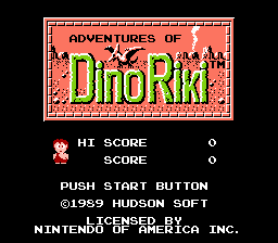 Game Adventures of Dino Riki, The (Dendy - nes)