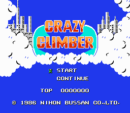 Game Crazy Climber (Dendy - nes)