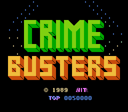 Game Crime Busters (Dendy - nes)