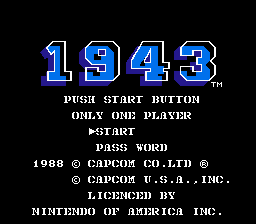 Game 1943 - The Battle of Midway (Dendy - nes)