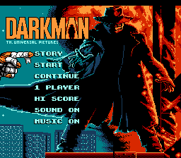 Game Darkman (Dendy - nes)