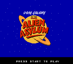 Game Dash Galaxy in the Alien Asylum (Dendy - nes)