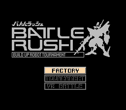 Game Datach - Battle Rush - Build Up Robot Tournament (Dendy - nes)