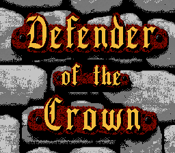 Game Defender of the Crown (Dendy - nes)