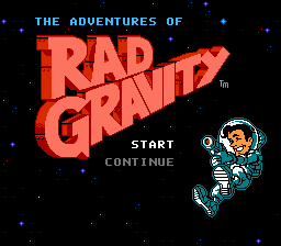 Game Adventures of Rad Gravity, The (Dendy - nes)