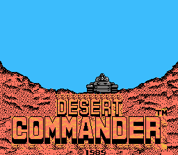 Game Desert Commander (Dendy - nes)