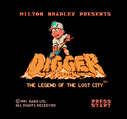 Game Digger - The Legend of the Lost City (Dendy - nes)