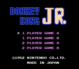 Game Donkey Kong Jr. (Dendy - nes)