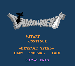 Game Dragon Quest (Dendy - nes)
