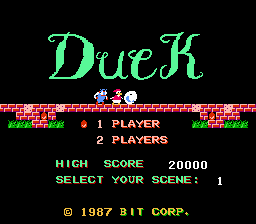 Game Duck (Dendy - nes)