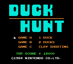 Game Duck Hunt (Dendy - nes)