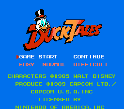 Game Duck Tales (Dendy - nes)