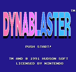 Game Dynablaster (Dendy - nes)