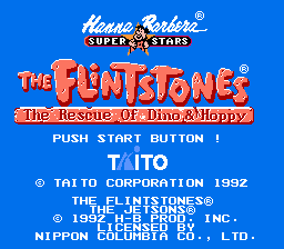 Game Flintstones, The - The Rescue of Dino & Hoppy (Dendy - nes)