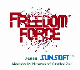 Game Freedom Force (Dendy - nes)