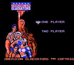 Game American Gladiators (Dendy - nes)
