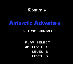 Game Antarctic Adventure (Dendy - nes)