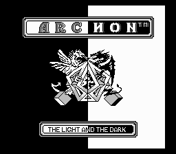 Game Archon (Dendy - nes)