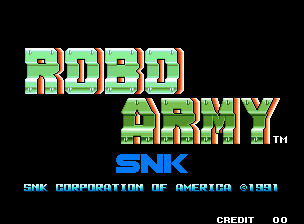Game Robo Army (Neo Geo - ng)