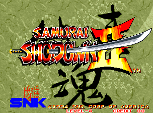 Game Samurai Shodown II (Neo Geo - ng)