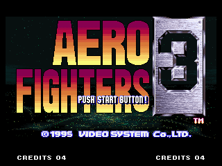 Game Aero Fighters 3 (Neo Geo - ng)