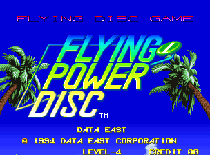 Game Flying Power Disc (Neo Geo - ng)