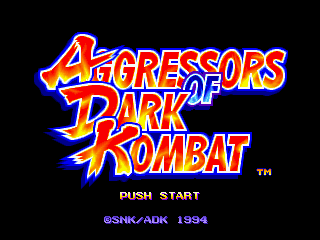 Game Aggressors of Dark Kombat (Neo Geo - ng)