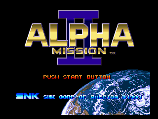 Game Alpha Mission II (Neo Geo - ng)