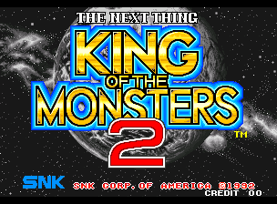 Game King of the Monsters 2 - The Next Thing (Neo Geo - ng)