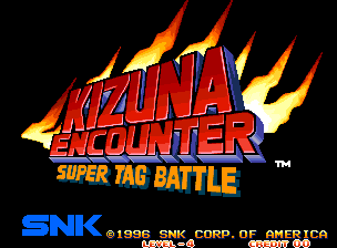 Game Kizuna Encounter - Super Tag Battle (Neo Geo - ng)