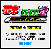 Game Densha De GO! 2 (Neo Geo Pocket Color - ngpc)