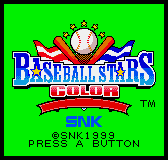 Game Baseball Stars Color (Neo Geo Pocket Color - ngpc)