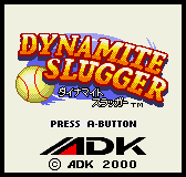 Обложка игры Dynamite Slugger