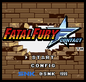 Game Fatal Fury F-Contact (Neo Geo Pocket Color - ngpc)