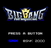 Game Big Bang Pro Wrestling (Neo Geo Pocket Color - ngpc)