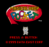 Game Magical Drop Pocket (Neo Geo Pocket Color - ngpc)