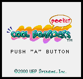 Game Cool Boarders Pocket (Neo Geo Pocket Color - ngpc)
