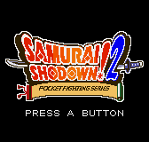 Game Samurai Shodown! 2 (Neo Geo Pocket Color - ngpc)