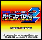 Game SNK Vs Capcom - Card Fighters Clash 2 - Expand Edition (Neo Geo Pocket Color - ngpc)