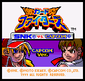 Game SNK vs. Capcom - Gekitotsu Card Fighters - Capcom Supporter Version (Neo Geo Pocket Color - ngpc)