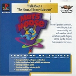 Game Lightspan - A Mars Moose Adventure - Walkabout 1 - The Natural History Museum (PlayStation - ps1)