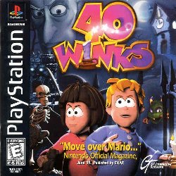 Game 40 Winks (PlayStation - ps1)