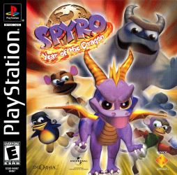 Game Spyro - Year of the Dragon (PlayStation - ps1)