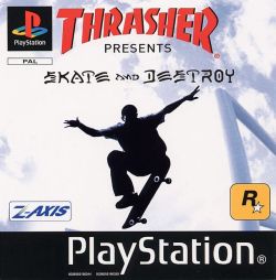 Game Thrasher presents Skate & Destroy (PlayStation - ps1)