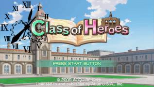 Game Class of Heroes (PlayStation Portable - psp)